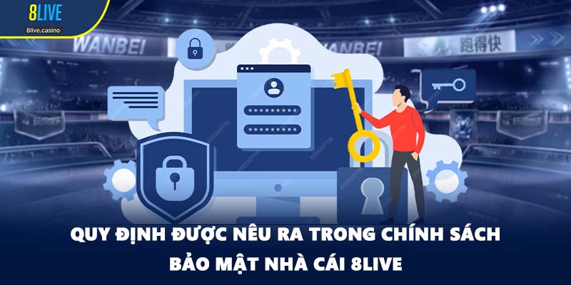 Quy định được nêu ra trong chính sách bảo mật nhà cái 8LIVE